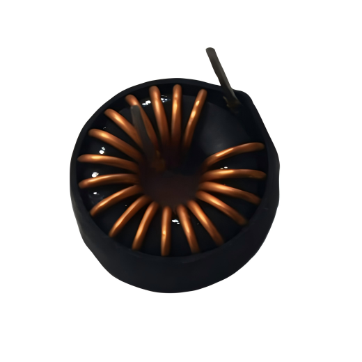 Miniature power circuit magnetic inductance custom coil